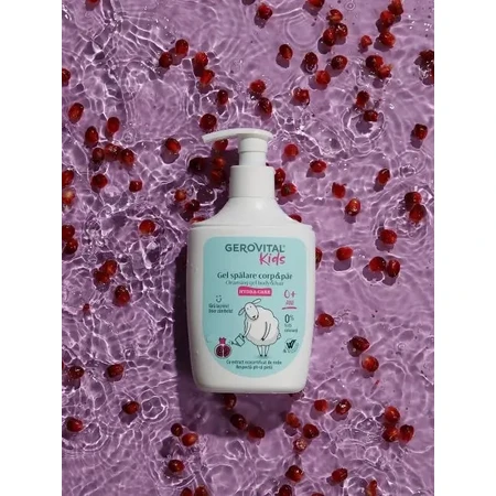 Hydra Care body and hair wash, 300 ml, Gerovital Kids