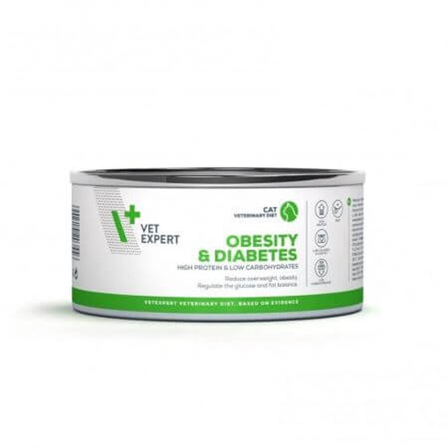 Winkel op Obesitas & Diabetes kattenvoer, 100 g, Vetexpert Obesitas & Diabetes kattenvoer, 100 g, Vetexpert