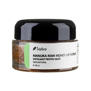 Ruwe Manuka Honing Lip Scrub, 30 ml, Sabio