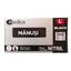 Black nitrile ungloved gloves, L, 100 pieces, Medica