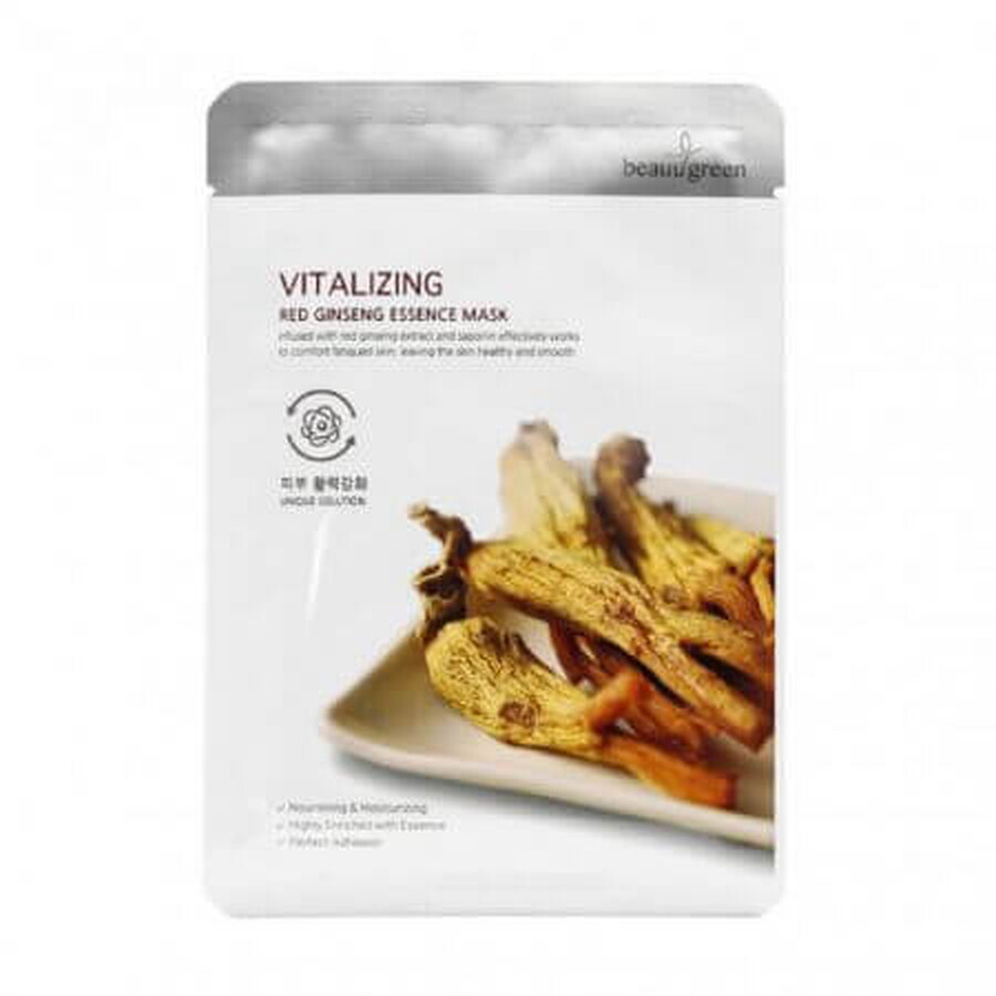 Buy Red ginseng napkin mask, 23 ml, Beauugreen Red ginseng napkin mask, 23 ml, Beauugreen