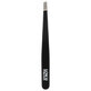 Matte black slanted tweezers, 1 piece, Parsa