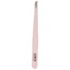 Pink oblique tweezers, 1 piece, Parsa