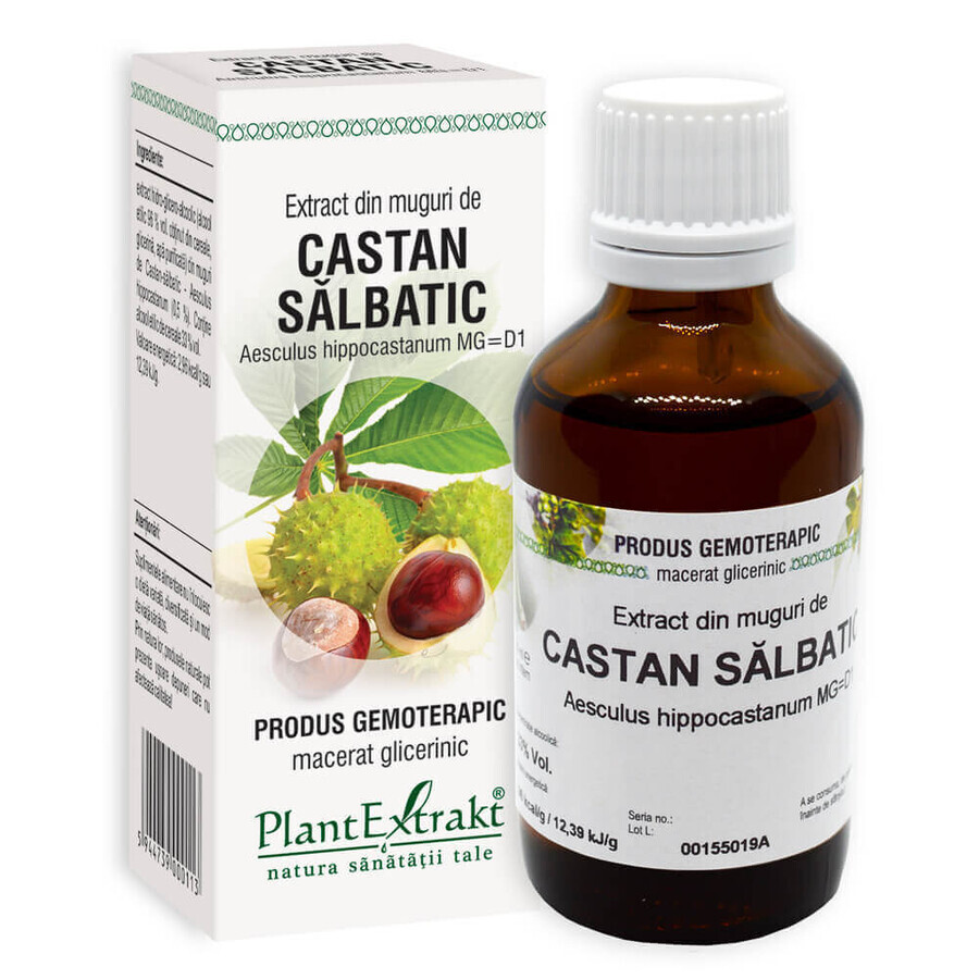Wild Chestnut bud extract, 50 ml, Plant Extrakt
