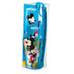 Travel set Mickey Mouse travel brush + glass + mint-flavoured paste for children, +3 years, Mr White
