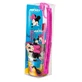 Set de viaje Minnie Mouse cepillo de viaje + Vaso + Minnie Mouse pasta de bebé sabor menta, +3 años, Mr White