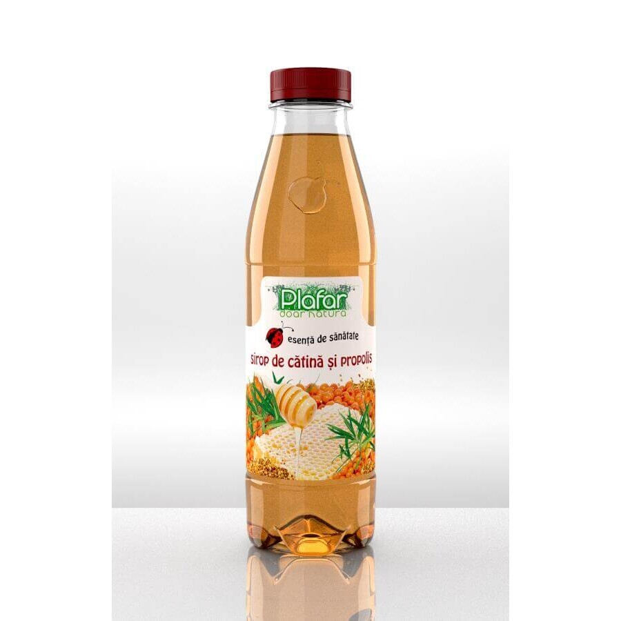 Syrup with cathine and propolis, 500 ml, Plafar