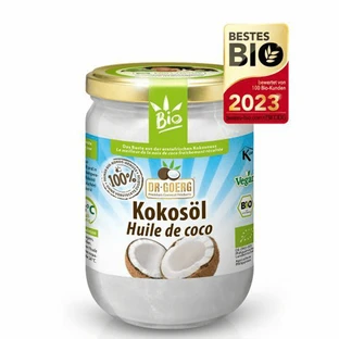 Aceite de Coco Ecológico Crudo Premium, 500 ml, Dr. Goerg