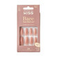 Fake Nails Bare but Better, Nude Glow Long Coffin, Kiss