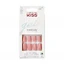 Fantasy Color False Gel Nails, Short Squoval Ribbons, Kiss