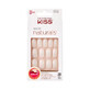 Salon Natural k&#252;nstliche N&#228;gel, Break Even Medium Oval, Kiss