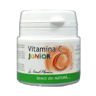 Vitamine C Junior met aardbeiensmaak, 20 tabletten, Pro Natura