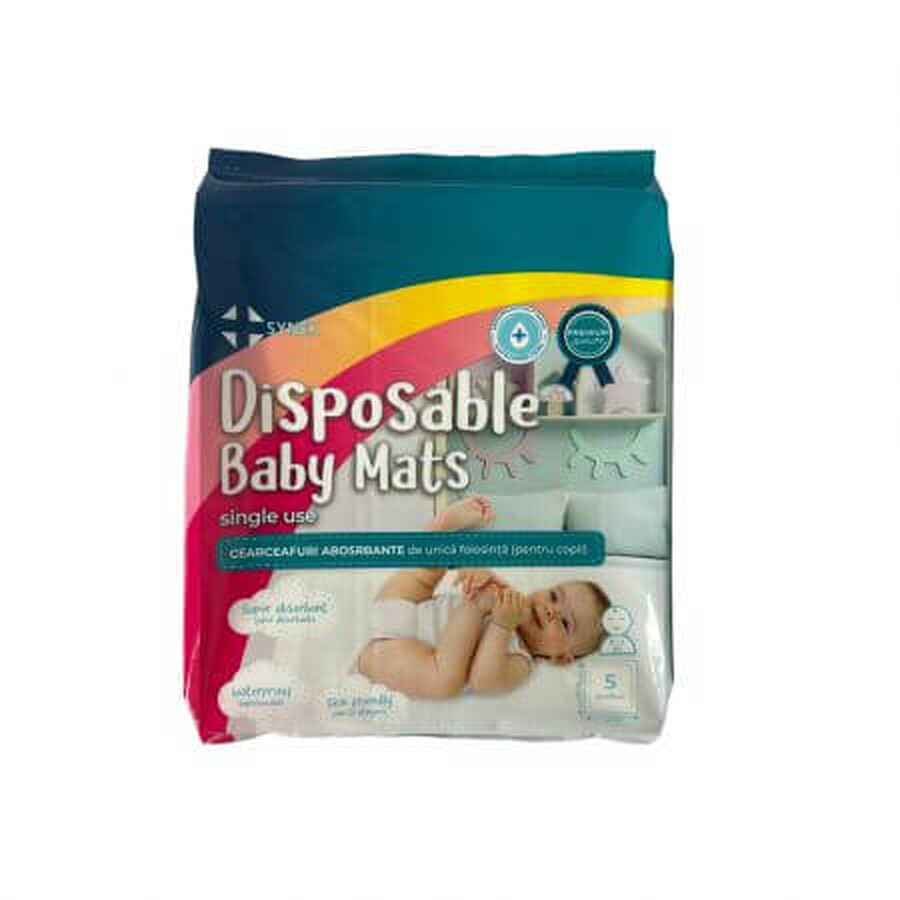 Acquista Scolapasta per bambini ad alto assorbimento, 60 x 60 cm, 5 pz, Synek Scolapasta per bambini ad alto assorbimento, 60 x 60 cm, 5 pz, Synek