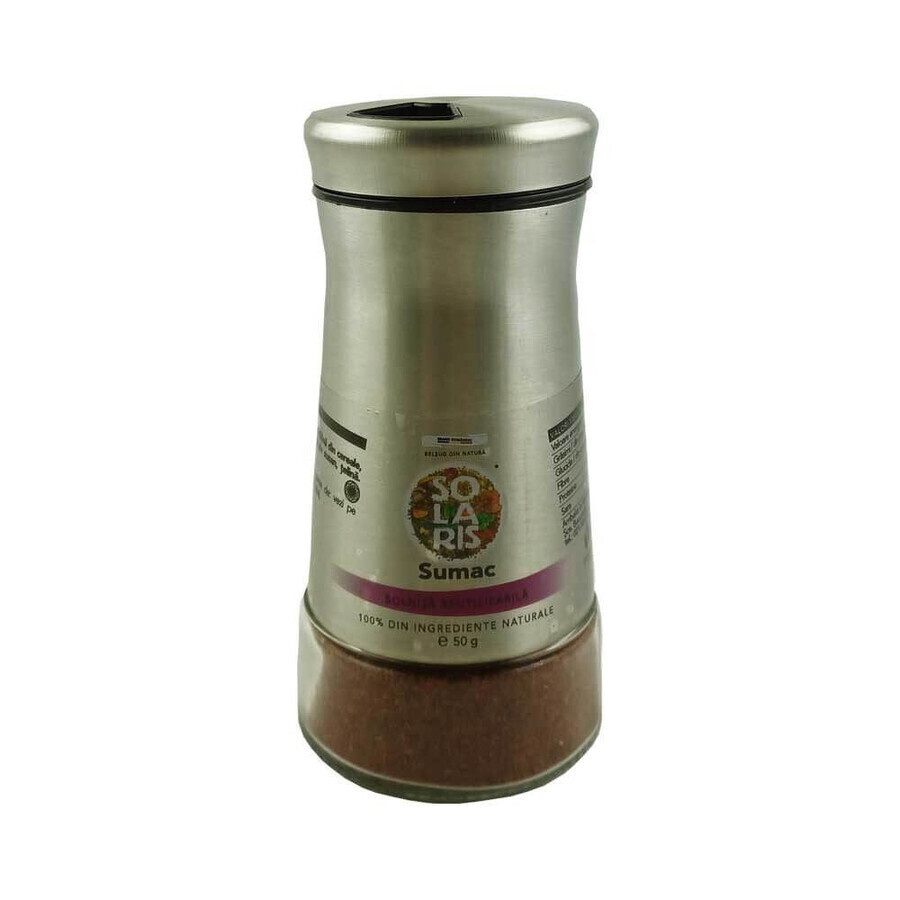Buy Sumac spice in reusable sachet, 50 g, Solaris Sumac spice in reusable sachet, 50 g, Solaris
