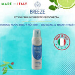 Deodorant Spray Frsh Talk, 150 ml, Breeze Deodorant Spray Frsh Talk, 150 ml, Breeze