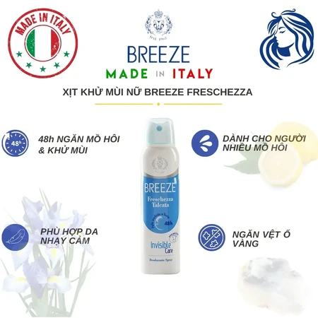 Deodorant Spray Frsh Talk, 150 ml, Breeze