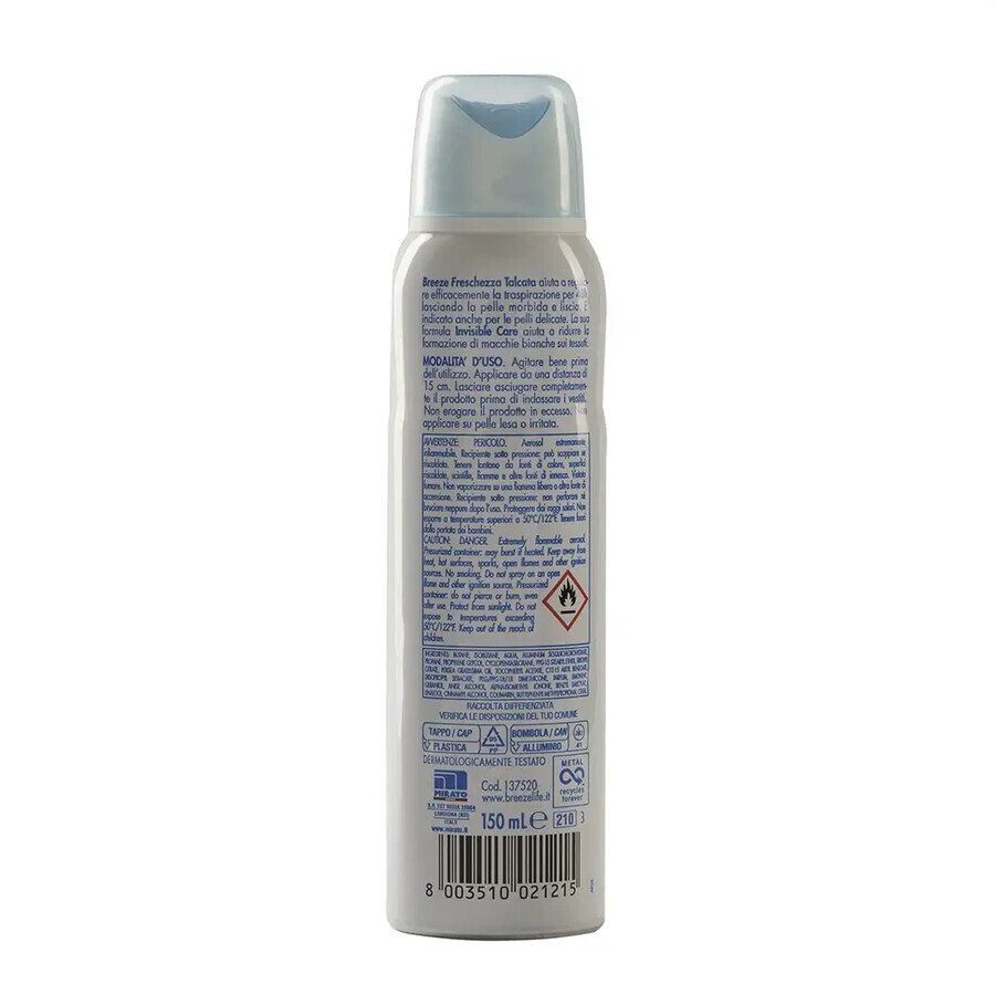 Deodorant spray Frsh Talc, 150 ml, Breeze