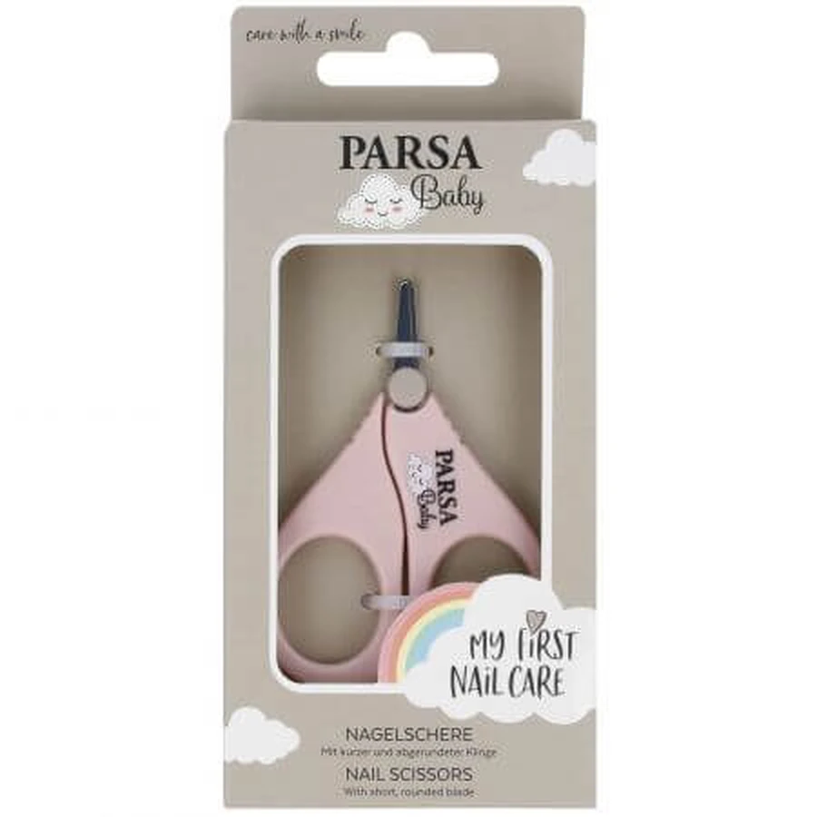 Nagelschere Baby, Rosa, Parsa