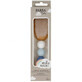 FSC beech wood baby brush, Blue, Parsa