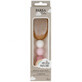 FSC beech wood baby brush, Pink, Parsa