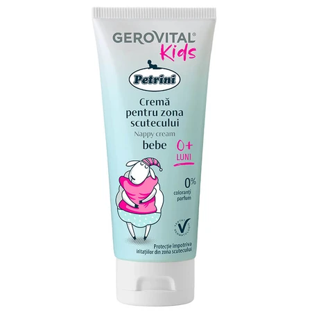 Gerovital Kids Crema Petrini Área del pañal, 100 ml