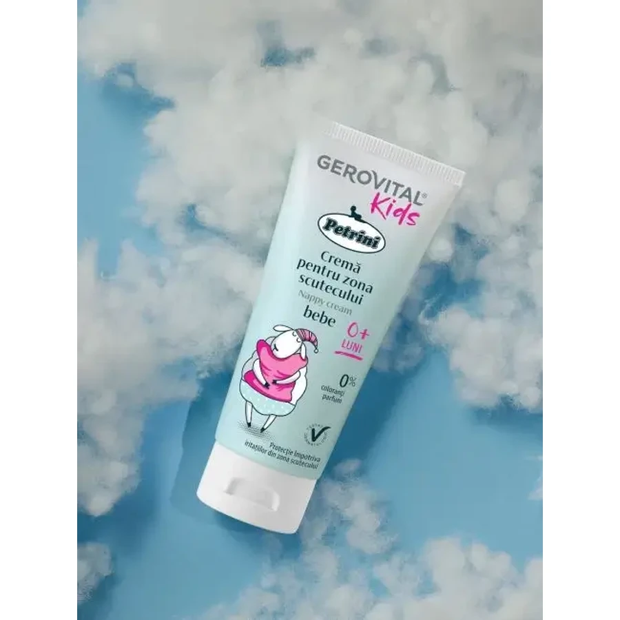 Gerovital Kids Crema Petrini Área del pañal, 100 ml
