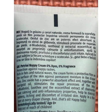 Gerovital Kids Crema Petrini Área del pañal, 100 ml