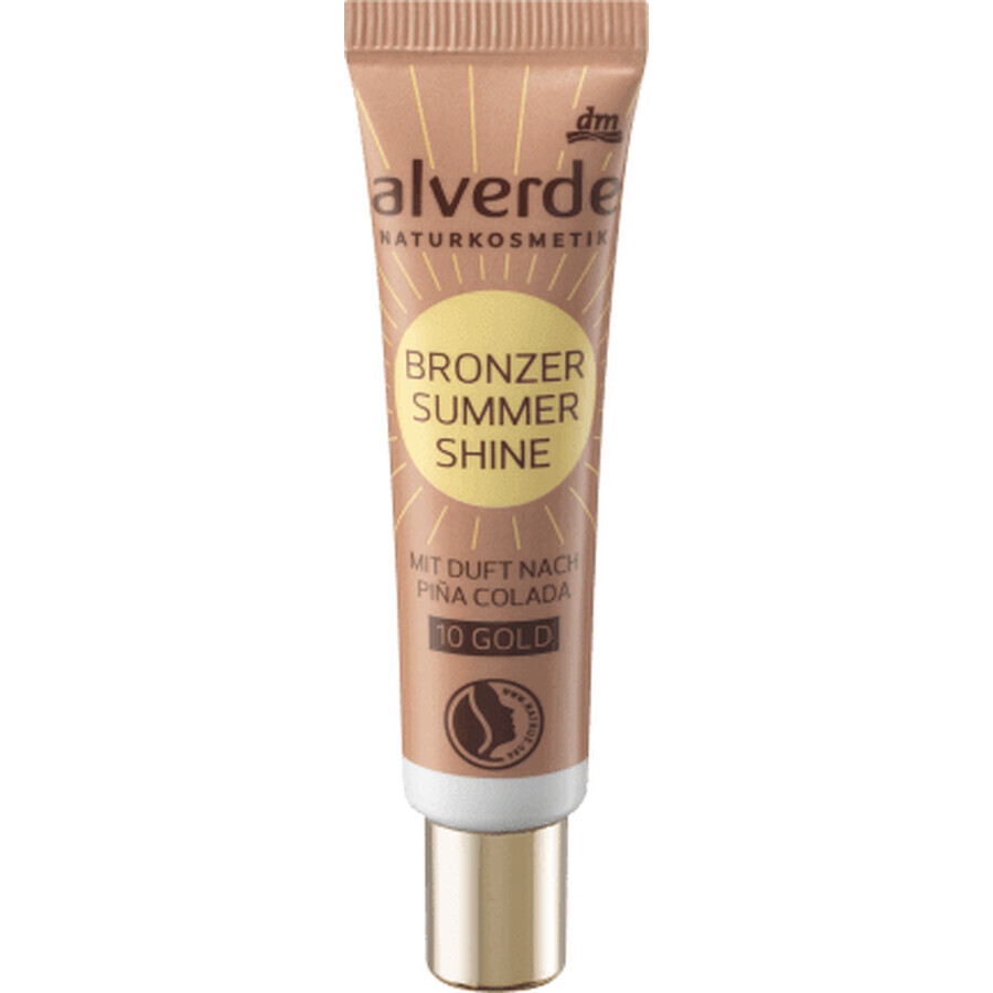 Winkel op Alverde Naturkosmetik Liquid Bronzer Summer Shine - Nr. 10 Goud, 15 ml Alverde Naturkosmetik Liquid Bronzer Summer Shine - Nr. 10 Goud, 15 ml