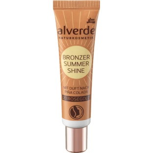 Alverde Naturkosmetik Liquid Bronzer Summer Shine - No. 20 Rosegold, 15 ml
