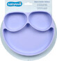 Babylove Silicone plate for children, 1 pc