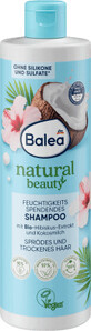 Shampoo idratante Balea Natural Beauty con estratto di cocco ed ibisco, 400 ml