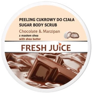 Fresh Juice Body Scrub Chocolate &amp; Marzipan, 225 ml