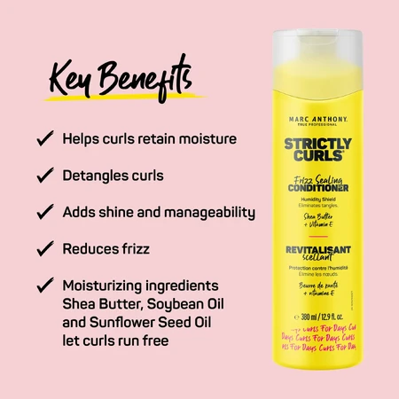 Marc Anthony Strictly Curls revitalisant pour boucles indisciplinées, 380 ml