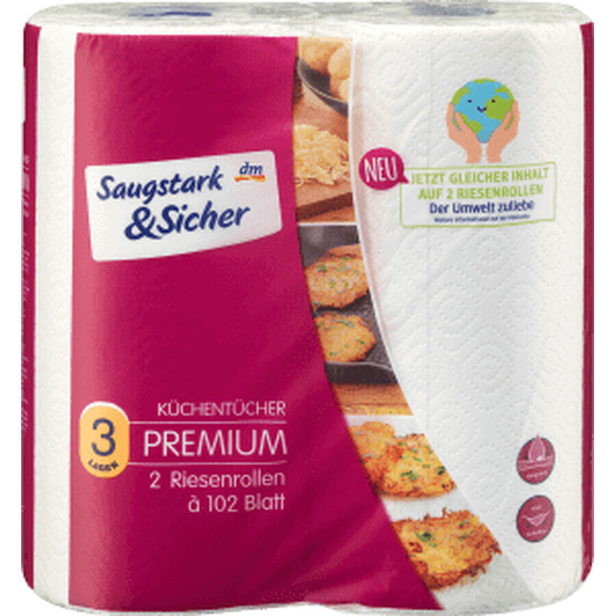 Buy Saugstark&Sicher Kitchen towels, 2 pcs Saugstark&Sicher Kitchen towels, 2 pcs