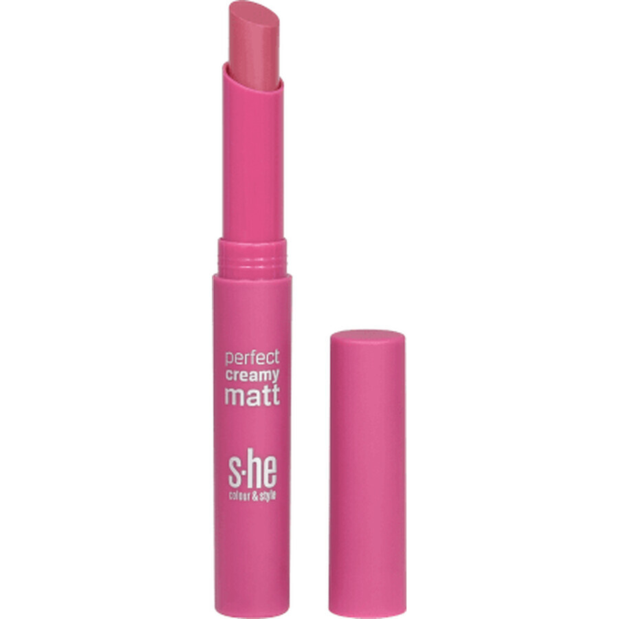 Comprar She colour&style Perfect creamy ruj creion mat 336/002, 2 g She colour&style Perfect creamy ruj creion mat 336/002, 2 g