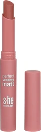 She colour&amp;style Perfect creamy ruj creion mat N.336/001, 2 g
