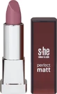 She colour&amp;style Ruj perfect matt 333/405, 5 g