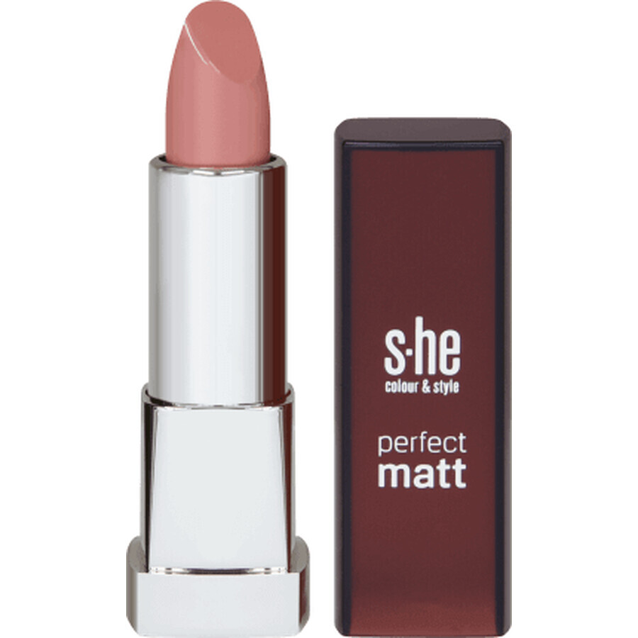 Acquista She color&style Rossetto opaco perfetto 333/410, 5 g She color&style Rossetto opaco perfetto 333/410, 5 g
