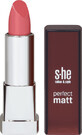 She colour&amp;amp;style Ruj perfect matt 333/415, 5 g