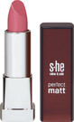 She colour&amp;amp;style Ruj perfect matt 333/430, 5 g