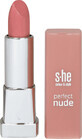 She colour&amp;amp;style Ruj perfect nude 332/305, 5 g