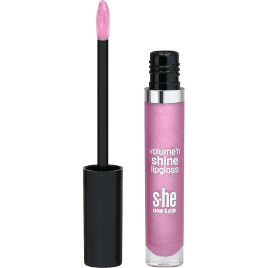 Winkel op She colour&style Volume'n shine lipgloss 340/015, 5,2 g She colour&style Volume'n shine lipgloss 340/015, 5,2 g