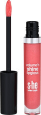 She colour&amp;amp;style Volume&#39;n shine lipgloss 340/020, 5,2 g