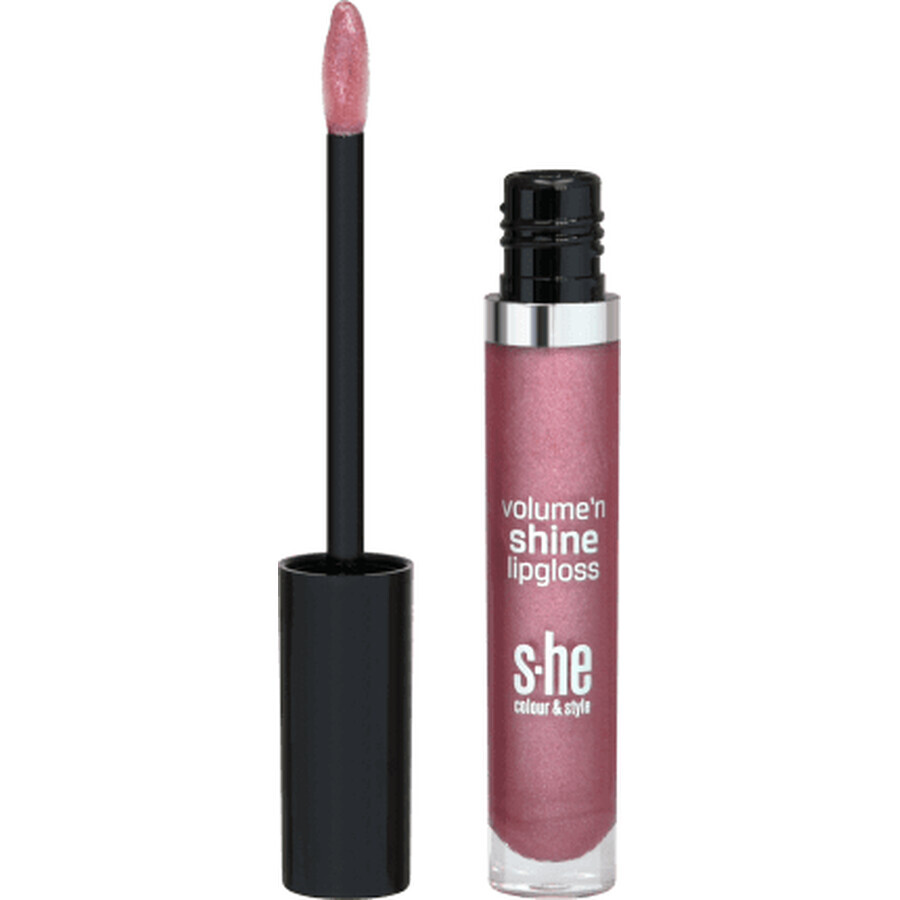 Cumpără She colour&style Volume'n shine luciu de buze 340/025, 5,2 g She colour&style Volume'n shine luciu de buze 340/025, 5,2 g