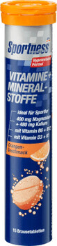 Sportness bruistabletten vitamine + mineralen, 15 stuks