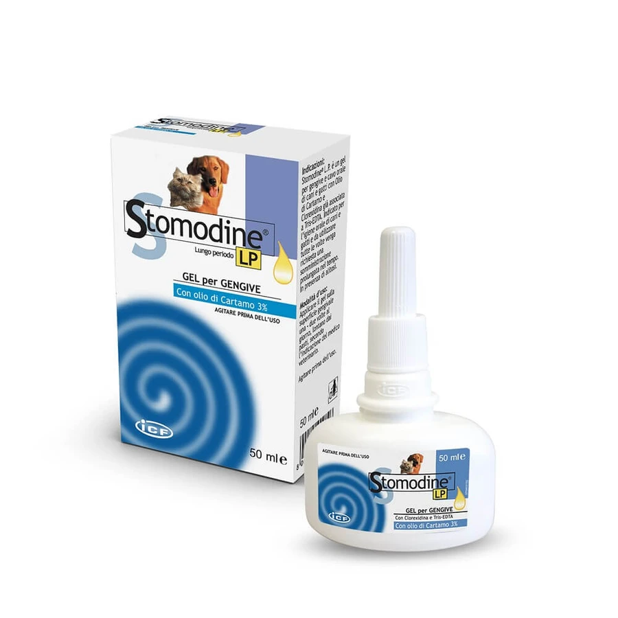 Orale antiseptische gel voor honden en katten Stomodine LP, 50 ml, ICF