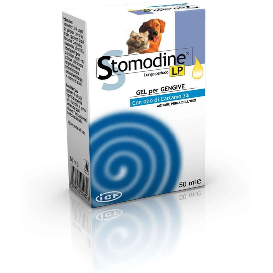 Orale antiseptische gel voor honden en katten Stomodine LP, 50 ml, ICF