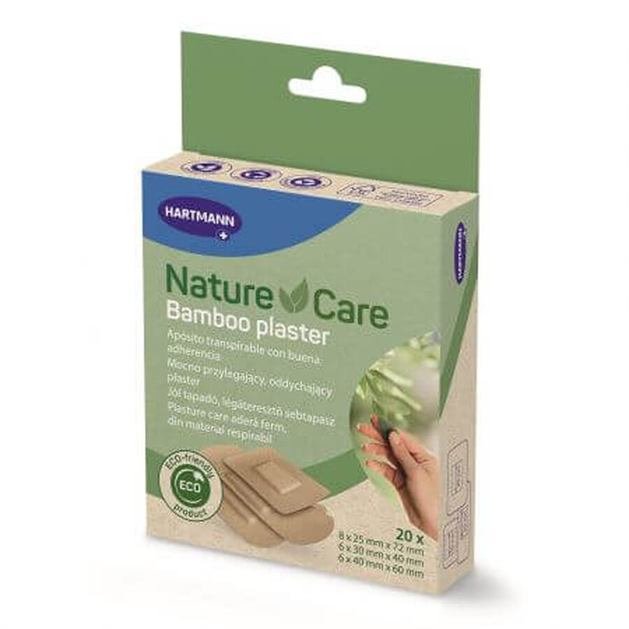 Buy Bamboo patches Nature Care, 20 pieces, Hartmann Bamboo patches Nature Care, 20 pieces, Hartmann