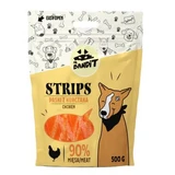 Recompensas de pollo para perros Tiras de pollo, 500 g, Mr Bandit