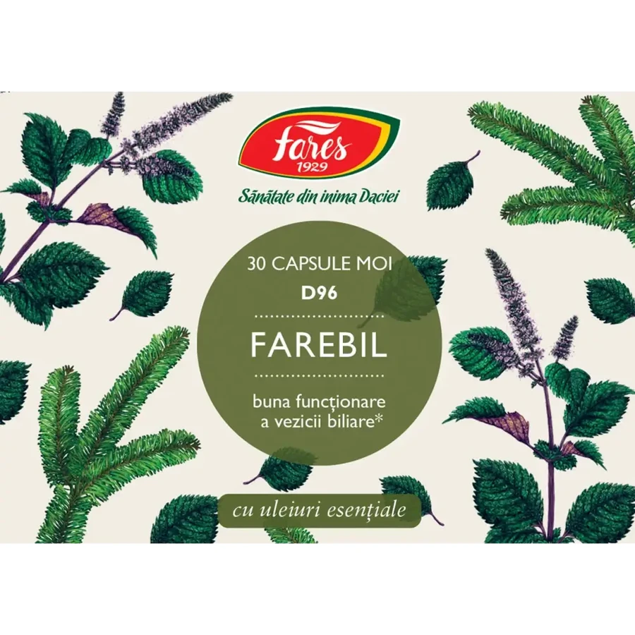 Farebil, D96, 30 Kapseln, Fares